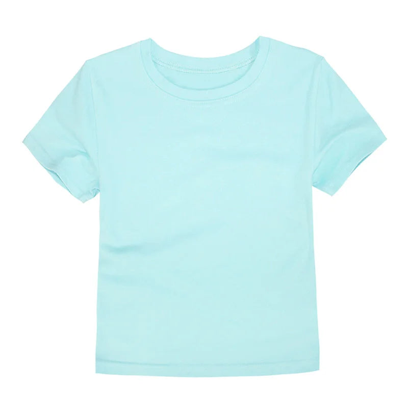 Boys T Shirt for Kids 2 3 4 5 6 7 8 9 10 11 12 13 14 Years 2024 Cotton Summer Top Green Yellow Red Baby Toddler Clothes Korean