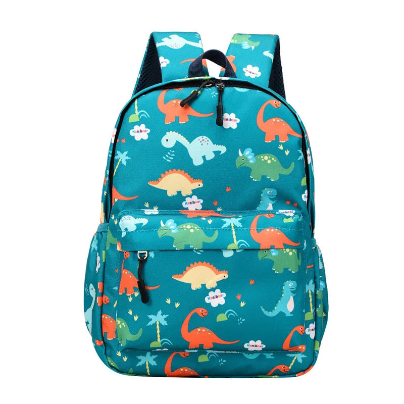 2026 Cute Cartoon Dinosaur Baby Backpacks Kindergarten Schoolbag Children Boys Girls School Bags Adjustable Animals Kid Backpack