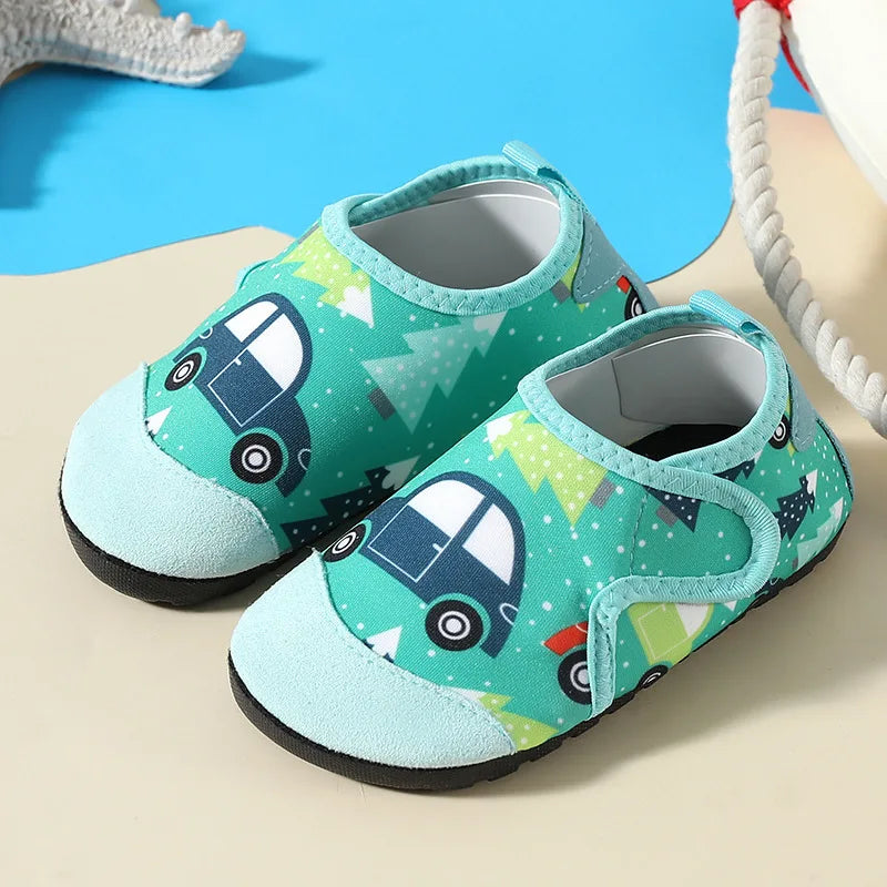 2026 New Baby Water Shoes Non-Slip Comfortable Kids Beach Socks Wading Barefoot Shoes