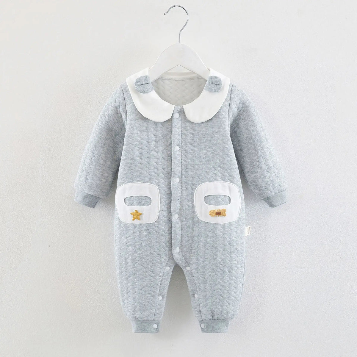 Baby Fall Winter Outdoor Cute Clothes 0-18 Monthas Newborn Pure Cotton Breathable Jumpsuit Toddler Boy Girl  New Model Babygro