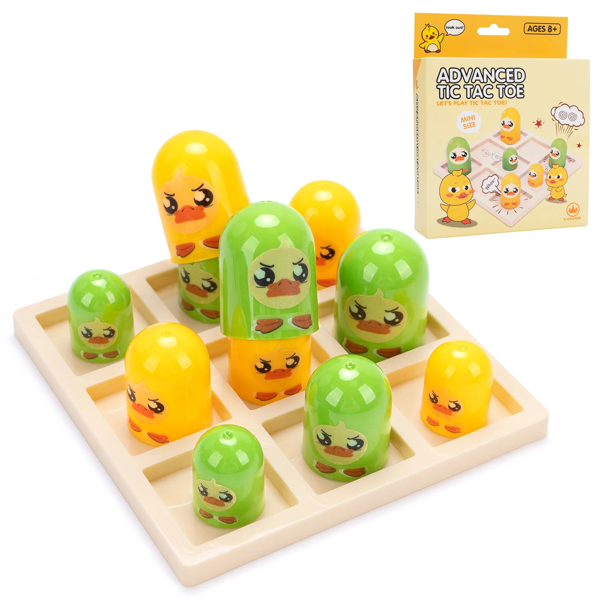 Classic Tic Tac Toe Toys Table Board Intelligence Montessori Toys Family Party Board Game Kids Gifts Fun Parent-Child Game