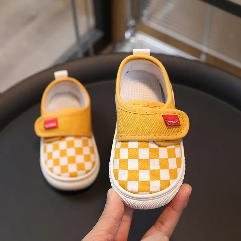 Children Canvas Shoe 2025Spring Summer New Children Sneakers Boy Girl Cloth Shoes Kid Shoes Baby Kindergarten Shoe Baby Sneakers