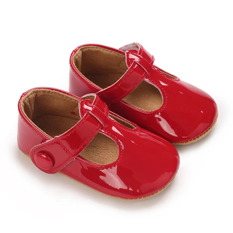 Baby Girl Single Shoes Spring and Autumn New Baby Walking Shoes Baby Girl Western Princess Shoes Baby Soft soled Shoes