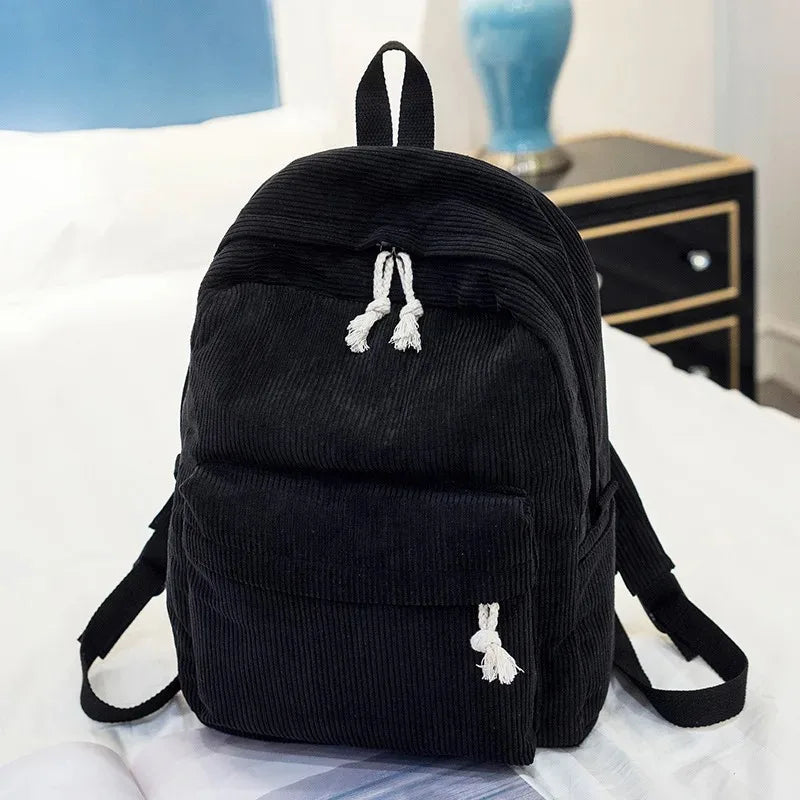 Kids School Bag Personalized Toddler Backpack Embroidered Name Child Corduroy Backpack Birthday Gift Laptop Bag Back to School