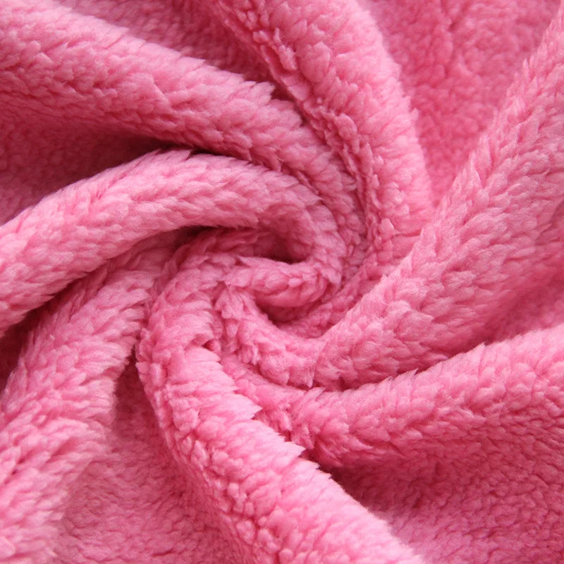 Winter Solid Baby Blanket & Swaddling Newborn Thermal Soft Fleece Blanket Toddler Bedding Warm Quilt Infant Bedding Swaddle Wrap