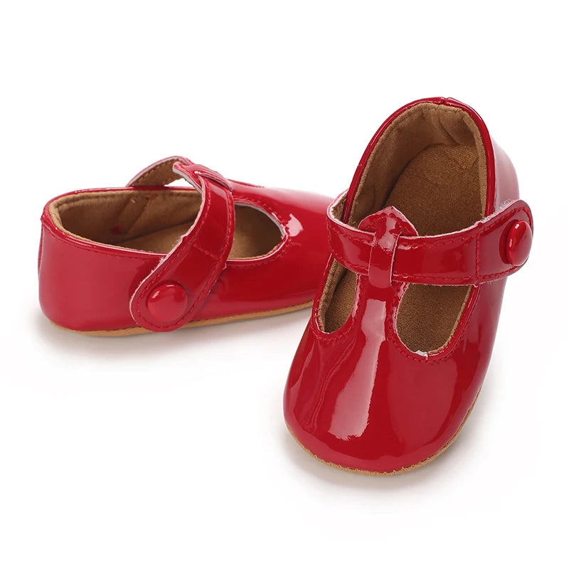 Baby Girl Single Shoes Spring and Autumn New Baby Walking Shoes Baby Girl Western Princess Shoes Baby Soft soled Shoes
