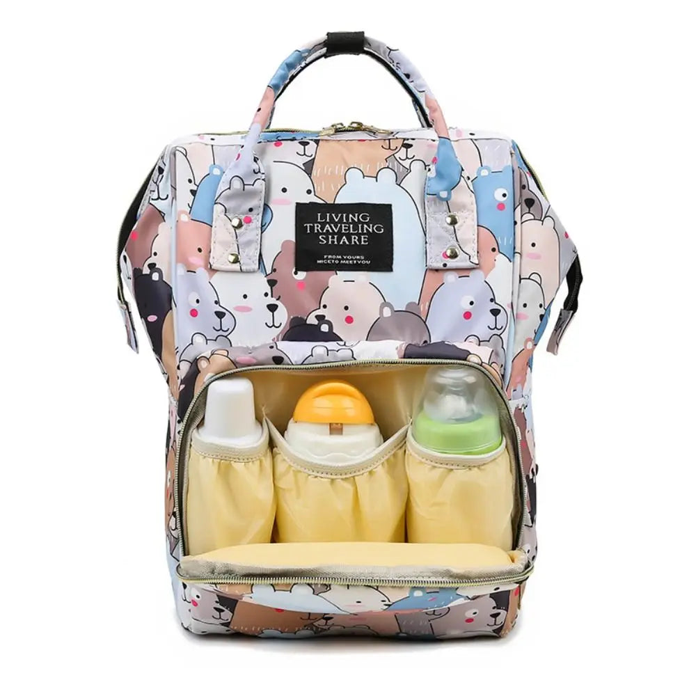 Baby Bag Maternity Baby Care Multi-Function Tote Bag Pockets Large Capacity Travel Backpack Diaper Bag Mummy Bag Nappy Bags