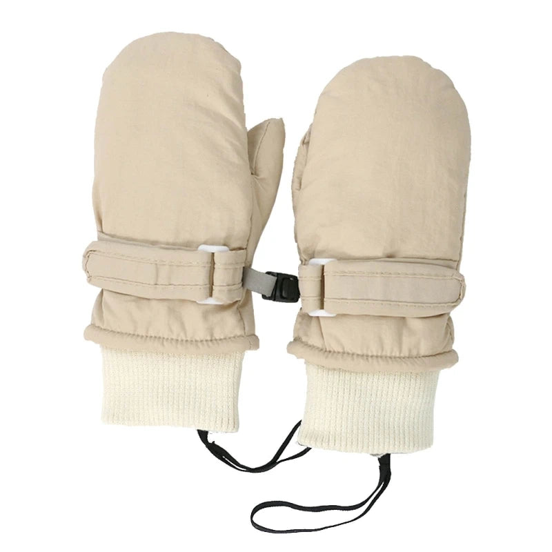 Baby Winter Gloves Kid Waterproof Ski Gloves Warm Mittens Quick-Dry Gloves Gift