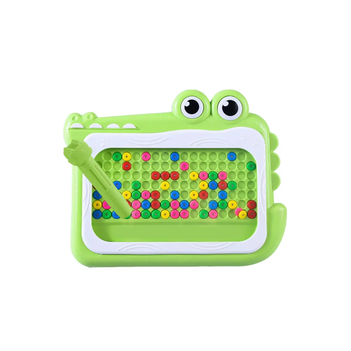 Montessori Magnetic Drawing Board Kids Color Cognition Toy Training Pen Control Moving Bead Sensory Game Play Educational Gift