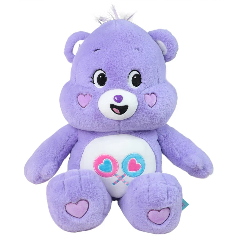 Care Bears 45cm Cute Cartoon Plush Doll Stuffed Toy Cuddly Companion Viral Hit Birthday Gift for Boys & Girls Soft Kids Pillow
