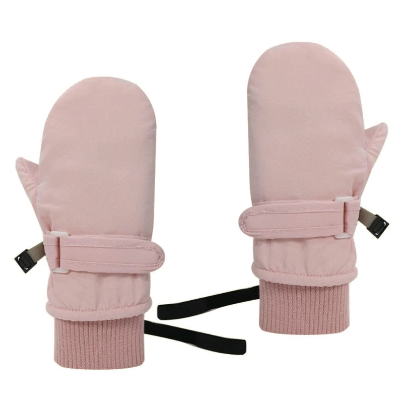 Baby Winter Gloves Kid Waterproof Ski Gloves Warm Mittens Quick-Dry Gloves Gift