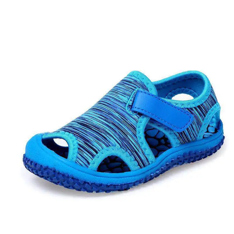 Girls' Sandals 2024 Spring/Summer New Collection, Children's Baotou Sports Beach Shoes, Boys' Water Shoes, Candy colored Foreign