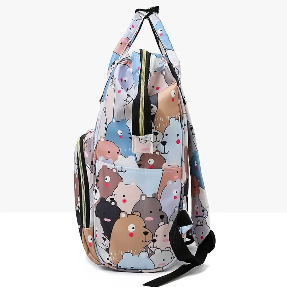 Baby Bag Maternity Baby Care Multi-Function Tote Bag Pockets Large Capacity Travel Backpack Diaper Bag Mummy Bag Nappy Bags