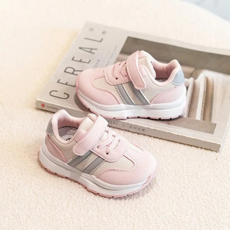 Baby Shoes Spring New Boys' Casual Anti-slip Soft Soled Children's Skateboard Shoe Breathable Boys Girls Baby Sports Shoes