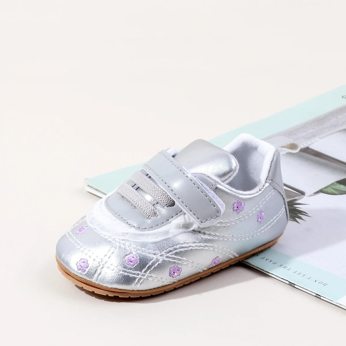 Baby Boys And Girls First Walking Toddler Shoes High Quality Baby Sneaker For 0-18 Months Spring And Autumn Soft TPR Sole