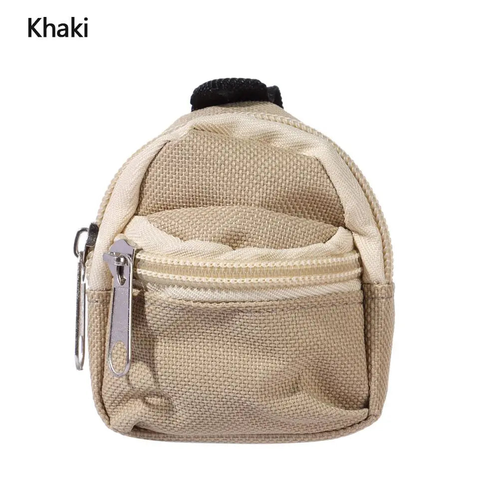 Cute Doll Backpacks Doll Bags Mini Bag Zipper Doll Backpacks Cute School Bags Doll Accessories Toy Dolls Supplies for Doll Play