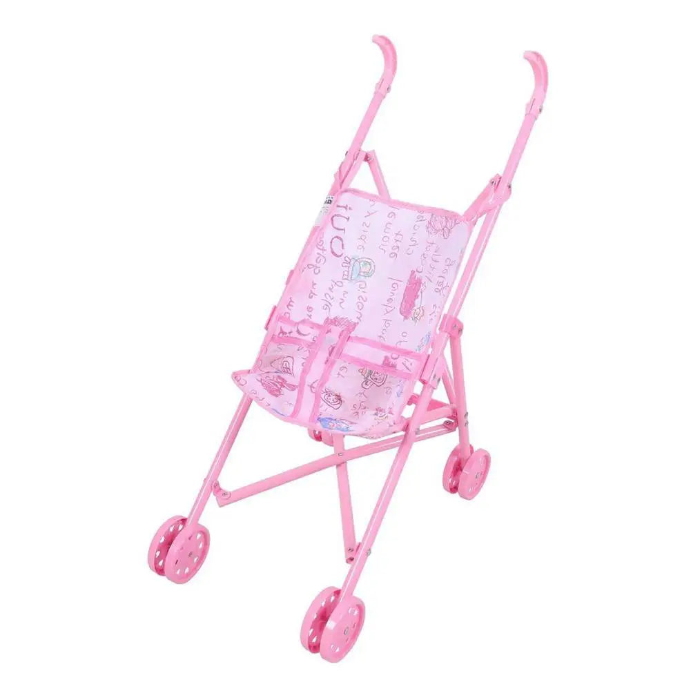 Toys For 1 Year Old Toys For 9 Year Old Boys Pretend Play Foldable Doll Stroller Toddler Learning Toy Girls' Imagination Booster