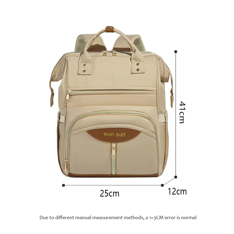 Fashion Mommy Backpack Large Capacity Diaper Bag Multifunctional Travel Baby Bag Maternity Backpack for Women Waterproof