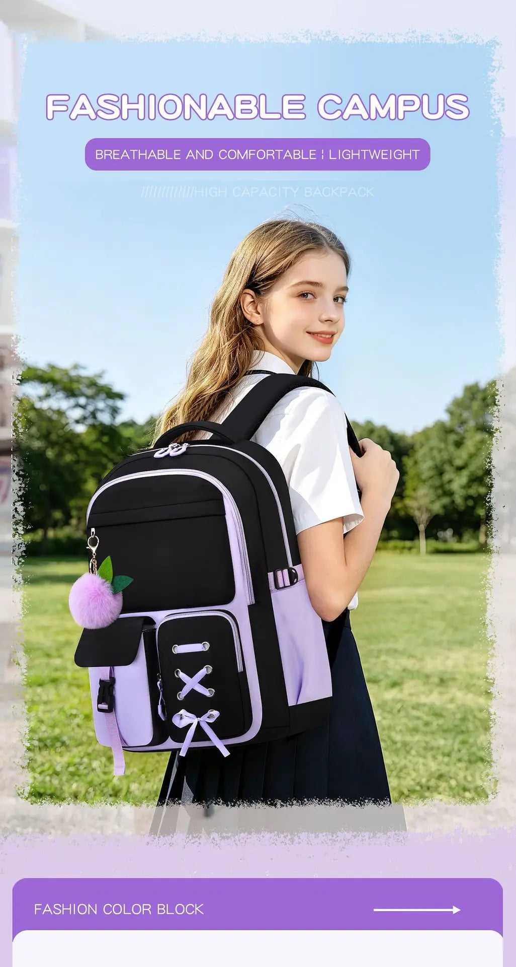 Primary School Bags For Girls Schoolbag Kawaii Lightweight Children School backpack Book Bag Travel Backpack Mochilas Gifts