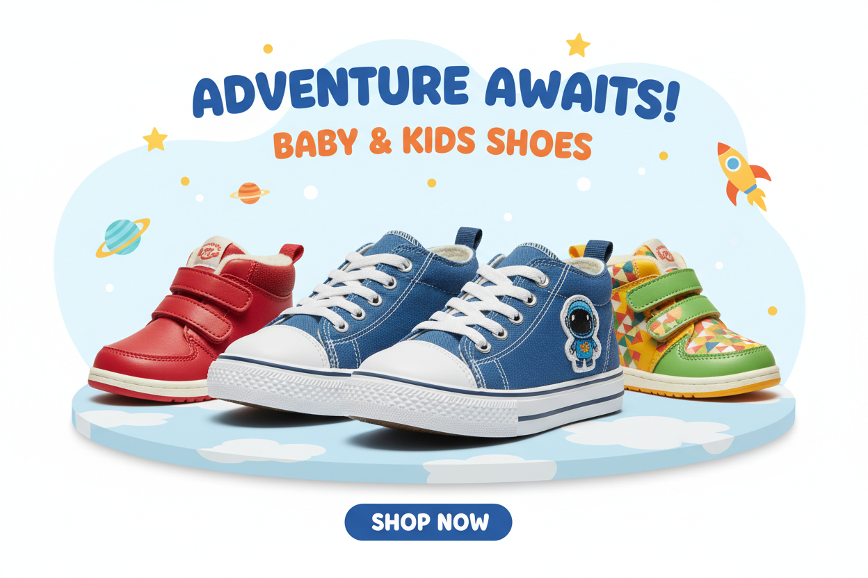 Boys Shoes Product Banner